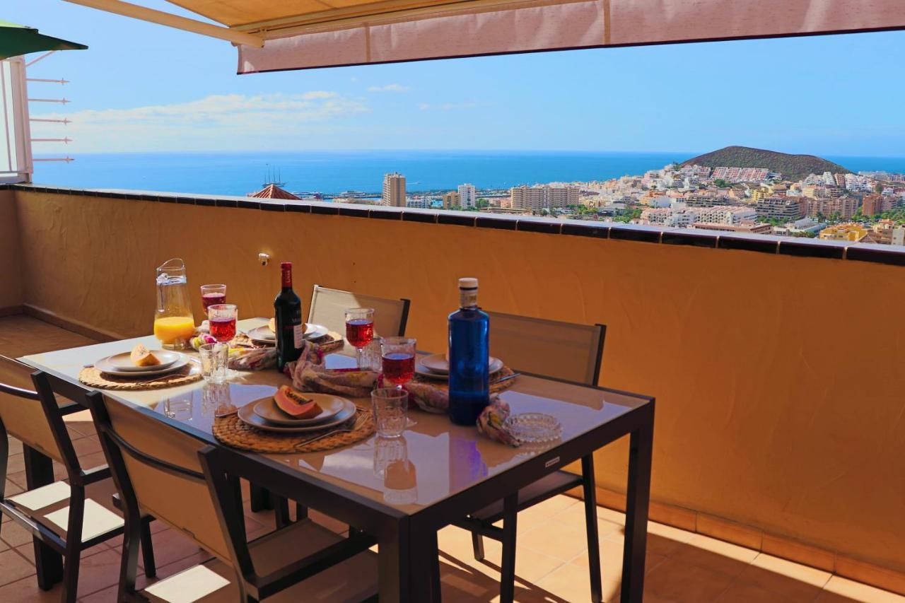 Sunset In The Heights Ocean View - Heated Pool Lejlighed Los Cristianos  Eksteriør billede